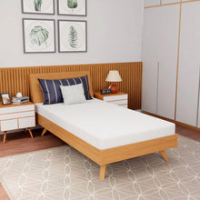 Load image into Gallery viewer, Twin size 5-inch Charcoal Infused Memory Foam Mattress with Removable Cover
