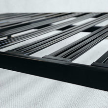 Load image into Gallery viewer, Twin size Sturdy Black Metal Platform Bed Frame with Wide Steel Slats