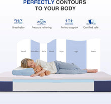 Load image into Gallery viewer, Twin Size 6-inch Gel Infused Medium Firm Memory Foam Mattress