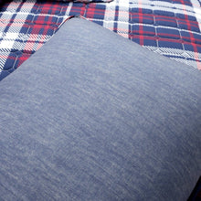 Load image into Gallery viewer, Twin/XL Farmhouse Plaid 2 Piece Lightweight Reversible Quilt Set