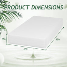 Load image into Gallery viewer, Twin size 10-inch Thick Medium Firm Cool Gel Memory Foam Mattress