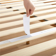 Load image into Gallery viewer, Twin XL size Solid Wood Platform Bed Frame in Natural Wooden Finish
