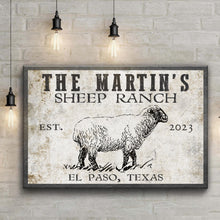 Load image into Gallery viewer, Sheep Ranch Sign II