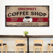 Load image into Gallery viewer, Coffee Shop Sign