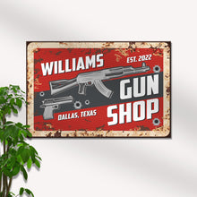 Load image into Gallery viewer, Gun Shop Sign II