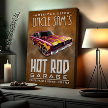 Load image into Gallery viewer, American Retro Garage Hot Rod Sign