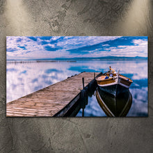 Load image into Gallery viewer, Boat Seascape Canvas Wall Art