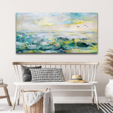 Load image into Gallery viewer, Rocks, Sea, And Sky Canvas Wall Art