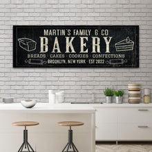 Load image into Gallery viewer, Breads, Cakes, Cookies, Confections Bakery Sign