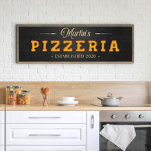 Load image into Gallery viewer, Wood Pizzeria Sign