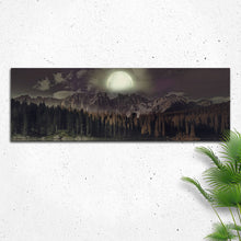 Load image into Gallery viewer, Full Moon Setting Canvas Wall Art