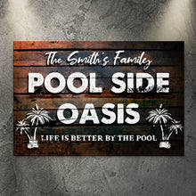 Load image into Gallery viewer, Poolside Oasis Sign