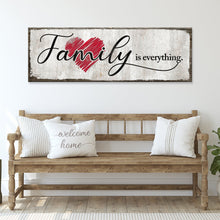 Load image into Gallery viewer, Family Is Everything Sign III