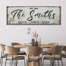 Load image into Gallery viewer, Thanksgiving Family Sign II