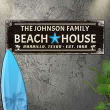Load image into Gallery viewer, Family Beach House Sign III