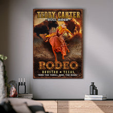 Load image into Gallery viewer, Cowboy Rodeo Bull Rider Sign
