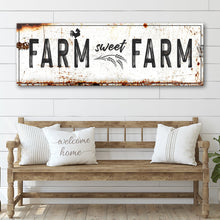 Load image into Gallery viewer, Farm Sweet Farm Sign