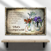 Load image into Gallery viewer, What A Wonderful World Sign VIII