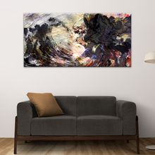Load image into Gallery viewer, Waves Abstract Painting Canvas Wall Art