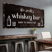 Load image into Gallery viewer, Custom Bar Signs for Home Bar: Perfect Man Cave Wall Decor and Perfect Unique Gift For Husband