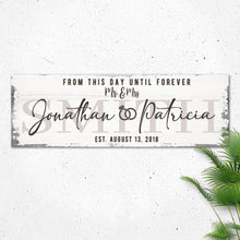 Load image into Gallery viewer, Custom Wedding Sign II