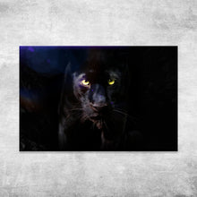 Load image into Gallery viewer, Rare Black Panther Canvas Wall Art