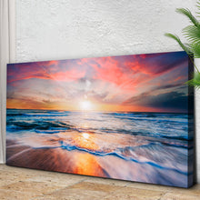 Load image into Gallery viewer, Sunrise Over The Horizon Canvas Wall Art