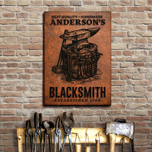 Load image into Gallery viewer, Best Quality Handmade Blacksmith Sign