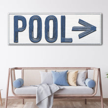 Load image into Gallery viewer, Pool Arrow Sign
