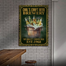 Load image into Gallery viewer, Craft Beer Brewery Sign