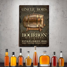 Load image into Gallery viewer, Bourbon Distillery Sign