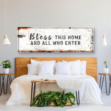 Load image into Gallery viewer, BLESS THIS HOME - CHRISTIAN WALL DECOR