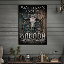 Load image into Gallery viewer, Western Cowboy Saloon Sign