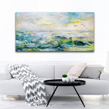 Load image into Gallery viewer, Rocks, Sea, And Sky Canvas Wall Art