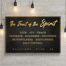 Load image into Gallery viewer, Galatians 5:22-23 - The Fruit Of The Spirit Sign