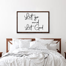Load image into Gallery viewer, Let go And Let God Sign