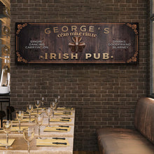 Load image into Gallery viewer, Irish Pub Sign