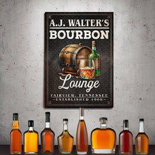 Load image into Gallery viewer, Bourbon Lounge Sign