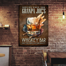 Load image into Gallery viewer, Only The Finest Whiskey Bar Sign