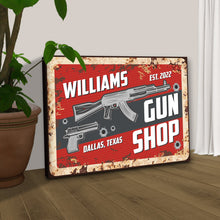 Load image into Gallery viewer, Gun Shop Sign II
