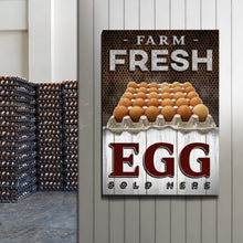 Load image into Gallery viewer, Sold Here Farm Fresh Eggs Sign