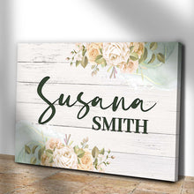 Load image into Gallery viewer, Floral Girls Room Sign