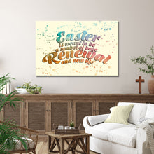 Load image into Gallery viewer, Easter A Symbol Of Hope, Renewal And New LIfe Sign