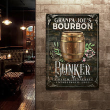 Load image into Gallery viewer, Bourbon Bunker Sign