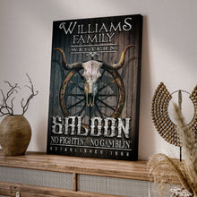 Load image into Gallery viewer, Western Cowboy Saloon Sign
