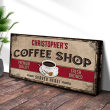 Load image into Gallery viewer, Coffee Shop Sign