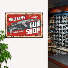Load image into Gallery viewer, Gun Shop Sign II