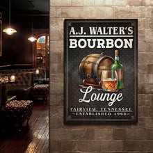 Load image into Gallery viewer, Bourbon Lounge Sign