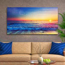 Load image into Gallery viewer, Sunrise Over The Ocean Canvas Wall Art