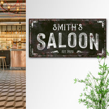 Load image into Gallery viewer, Family Saloon Vintage Sign
